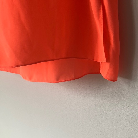 Anthropology Zoa bright orange top NWOT - Picture 3 of 3